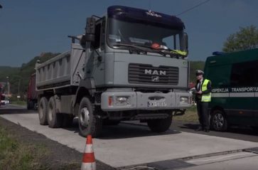 Ciężarówki będą ważone w Krakowie