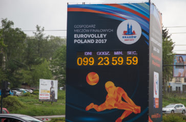 Zegar już odlicza czas do EUROVOLLEY POLAND 2017