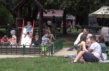 Piknik Krakowski w parku Decjusza