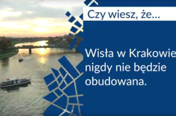 Wisła w Krakowie nigdy nie będzie obudowana