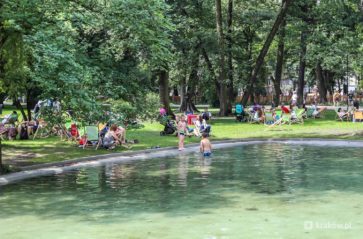 Piknik w parku Krakowskim