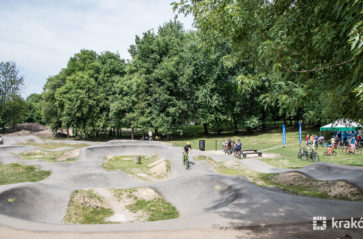 Otwarcie pumptracku w parku Lotników Polskich