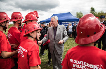 Strażacy rywalizowali na zawodach pożarniczych