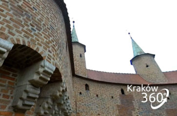 Kraków w 360°: zobacz Barbakan