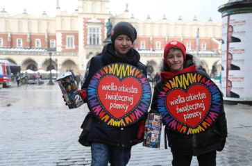 27. finał Wielkiej Orkiestry Świątecznej Pomocy w Krakowie