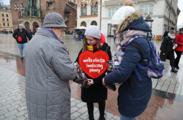 Wielka Orkiestra Świątecznej Pomocy w Krakowie