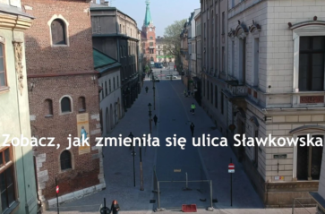 Zobacz, jak zmieniła się ulica Sławkowska