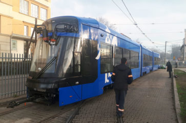 Pierwszy tramwaj Stadlera już w Krakowie