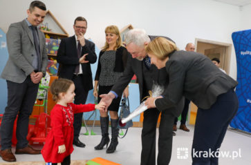 Prezydent odwiedził dzieci w nowym żłobku