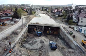 Trasa Łagiewnicka – powstaje tunel tramwajowy w rejonie ul. Turonia