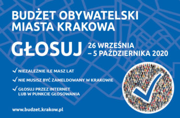 Głosujmy na budżet obywatelski – zachęca prezydent Krakowa