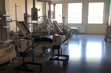 Szpital tymczasowy dla pacjentów z Covid-19