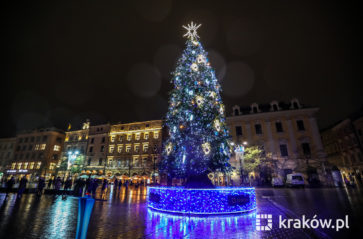 Świąteczny nastrój na ulicach Krakowa