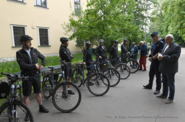 Nowe rowery dla krakowskich policjantów