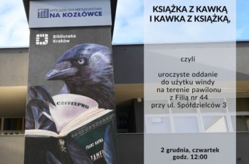 Windą do filii nr 44 Biblioteki Kraków