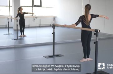 Zajęcia z baletu dla uchodźców