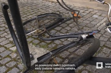 Rowerowe wraki znikną z krakowskich ulic