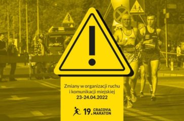 19. Cracovia Maraton – zmiany w organizacji ruchu i komunikacji miejskiej