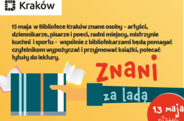 Znani za ladą w Bibliotece Kraków