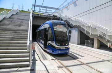 Przejazdy testowe tramwaju na Trasie Łagiewnickiej