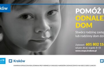 Kraków i UNICEF wspólnie poszukują zawodowych rodzin zastępczych