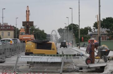 Remont mostu Dębnickiego
