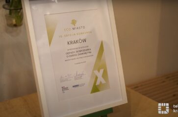 Kraków wyróżniony w konkursie Eco-Miasto 2023
