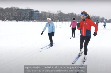 Trenuj narciarstwo biegowe na krakowskich Błoniach