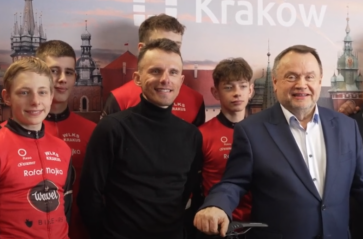 Wyczynowe rowery dla młodych kolarzy z WLKS Krakus Swoszowice