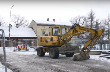 Postępują prace przy remoncie ulic Zwierzynieckiej i Kościuszki