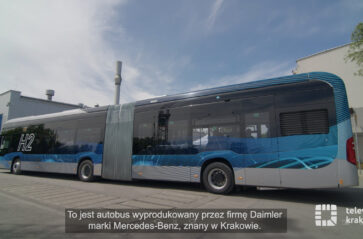 Zeroemisyjny autobus elektryczno-wodorowy w Krakowie