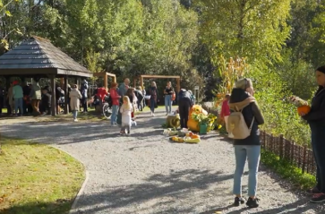 Jesienny piknik w parku Tetmajera