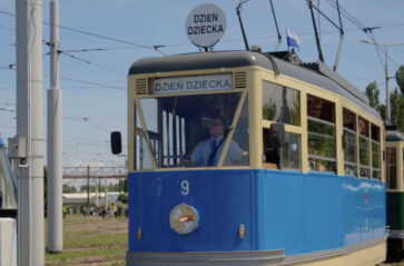 Dzień Dziecka w nowohuckiej zajezdni MPK