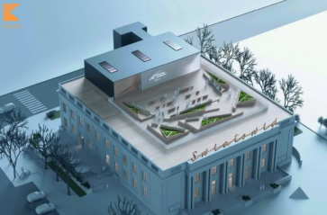 Uroczyste podpisanie umowy na modernizację i rozbudowę dawnego kina Światowid