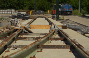 Trwa rozbudowa ul. Kocmyrzowskiej wraz z torowiskiem i pętlą tramwajową