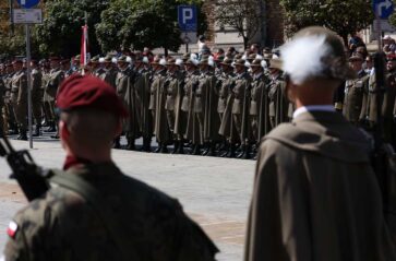 Uroczystości święta Wojska Polskiego w Krakowie