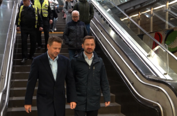 Kraków czerpie wiedzę od Warszawy. Wizyta na budowie II linii metra