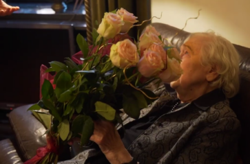 100. urodziny Pani Henryki i życzenia od prezydenta Krakowa