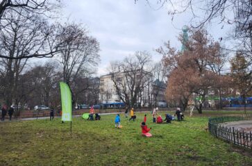 Wielka akcja sadzenia krokusów na Plantach