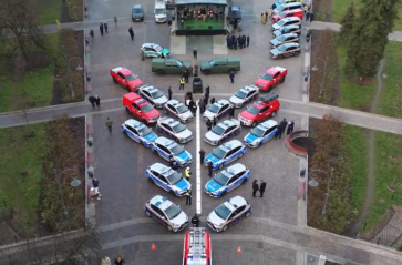 Wyjątkowa „choinka” na Rynku Podgórskim